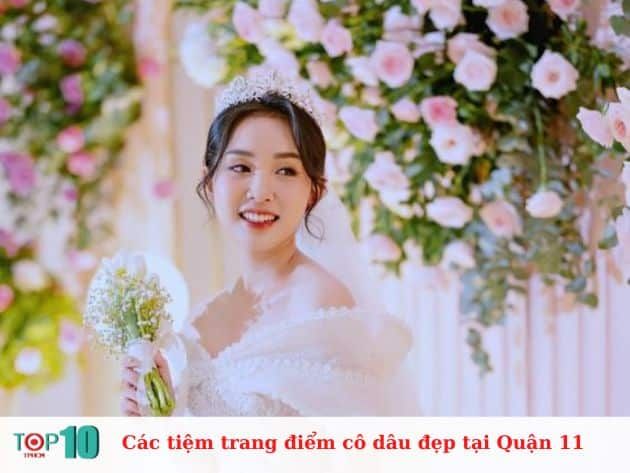 Danh sách các tiệm trang điểm cô dâu tại Quận 11 đẹp và đáng tin cậy