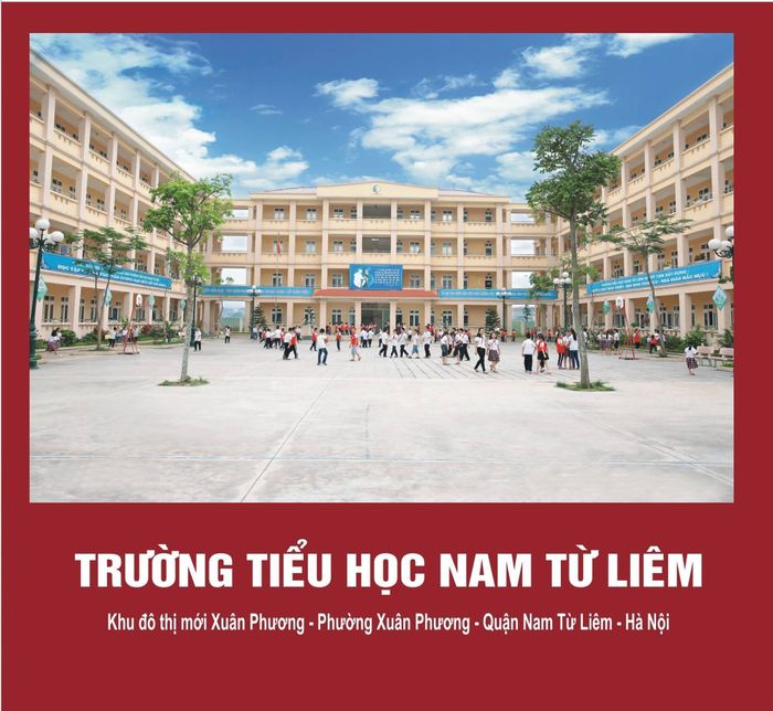 Hình ảnh đầu tiên về Trường Tiểu học Nam Từ Liêm.