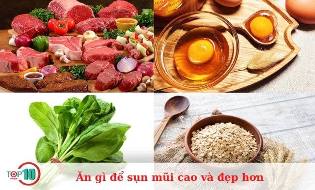 Ăn gì để sống mũi cao và đẹp hơn