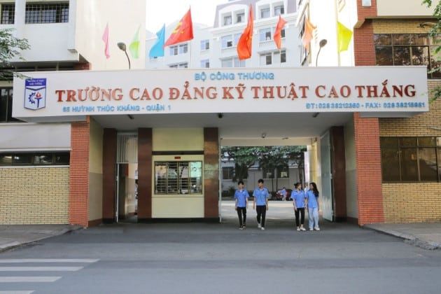 học phí của Cao đẳng Kỹ thuật Cao Thắng