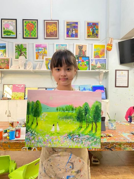 Lớp học vẽ cho trẻ em tại Hà Nội