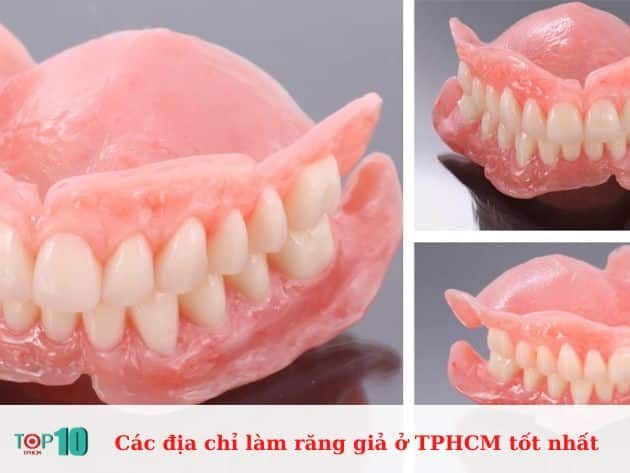 Những địa chỉ làm răng giả hàng đầu ở TPHCM