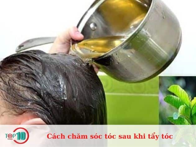 Hướng dẫn chăm sóc tóc sau khi tẩy