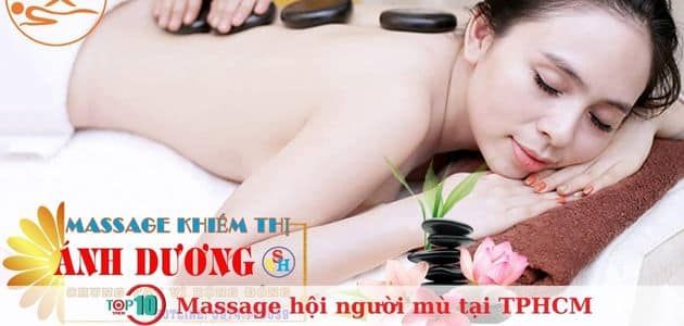 Dịch vụ Massage cho người khiếm thị Ánh Dương