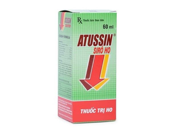 Thuốc ho Atussin là một trong Top 10 thuốc trị ho tốt nhất cho bé mà các bà mẹ nên chọn.