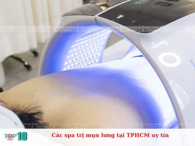 Danh sách các spa uy tín chuyên điều trị mụn lưng tại TP.HCM