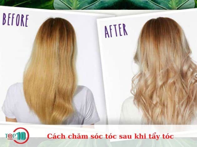 Cẩm nang chăm sóc tóc sau khi tẩy