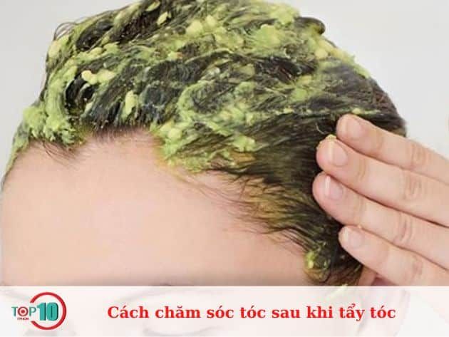 Hướng dẫn chăm sóc tóc sau khi tẩy