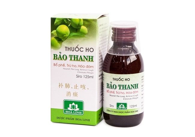 Siro ho Bảo Thanh thuộc Top 10 loại thuốc trị ho tốt nhất cho bé mà các mẹ nên dùng.