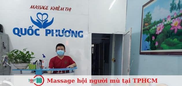 Dịch vụ massage của hội người mù Quốc Phương