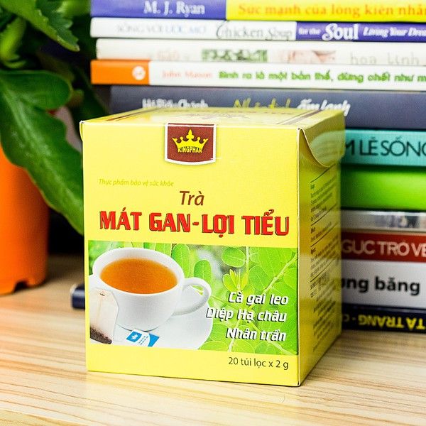 Hình ảnh Trà Mát Gan Lợi Tiểu Kingphar 1