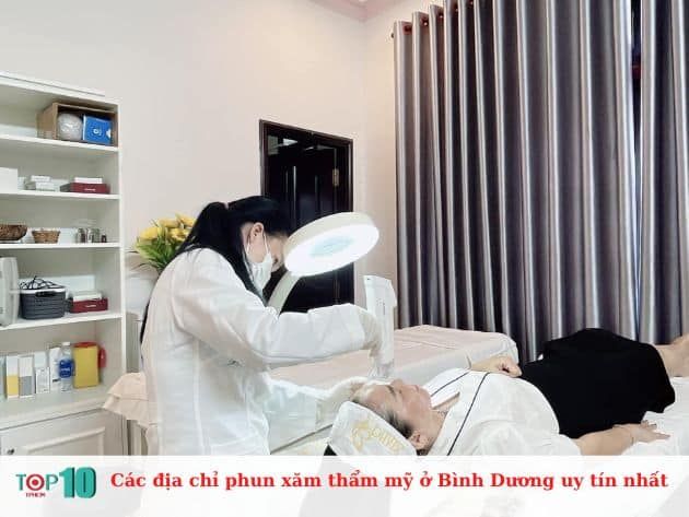 Các địa chỉ phun xăm thẩm mỹ uy tín tại Bình Dương