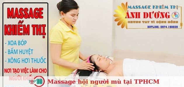 Massage khiếm thị Ánh Dương