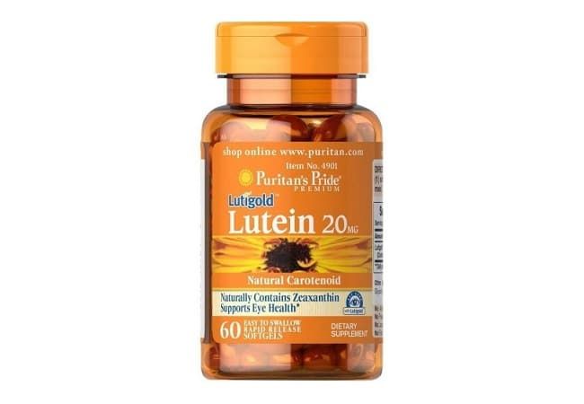 Puritan’s Pride Lutein là một trong những thuốc bổ mắt hàng đầu