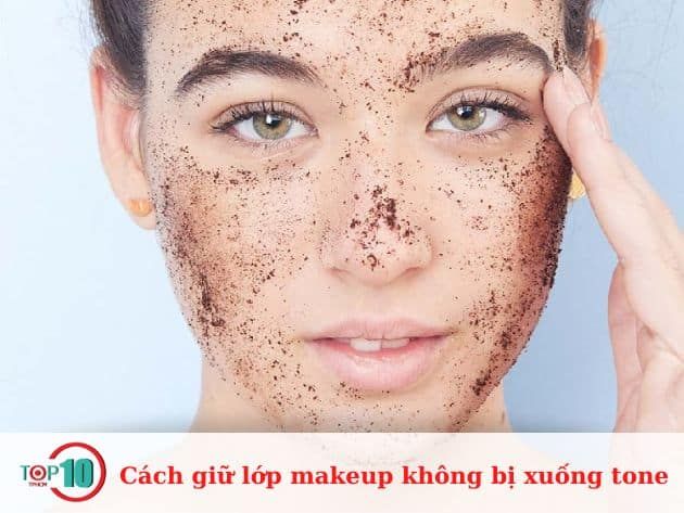 Cách giữ lớp makeup không bị xuống tone