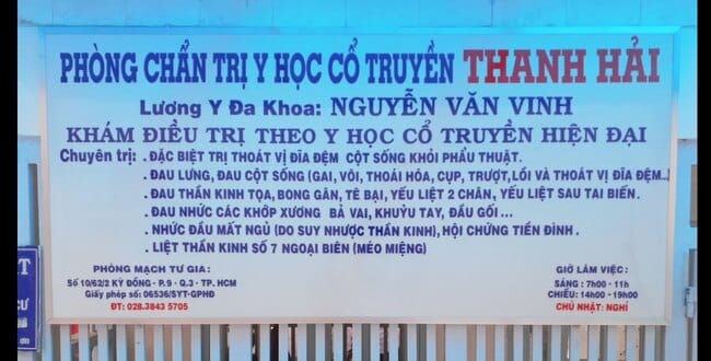 Lương Y Nguyễn Thanh Hải chuyên về y học cổ truyền