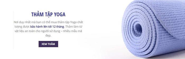 Địa chỉ thảm tập Yoga chất lượng tại TPHCM - Sportvn