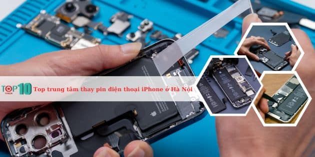 Danh sách các địa chỉ thay pin iPhone uy tín tại Hà Nội