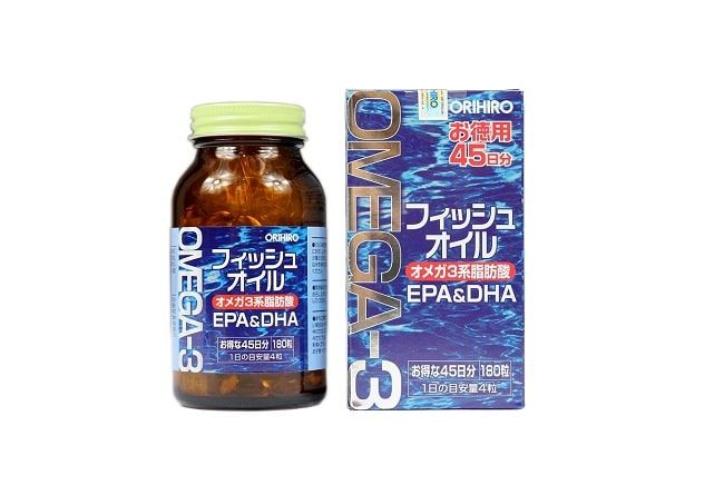 Omega 3 Orihiro nằm trong danh sách Top 10 thuốc bổ mắt tốt nhất