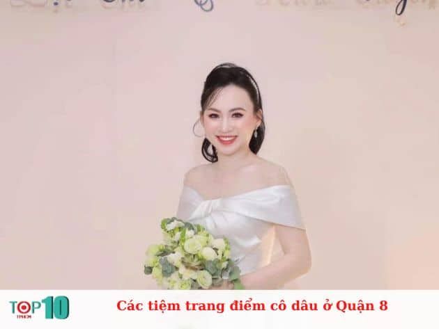 Những tiệm trang điểm cô dâu tuyệt vời tại Quận 8