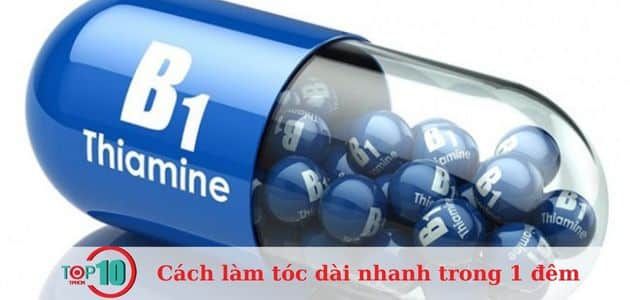 làm đẹp tóc với vitamin B1