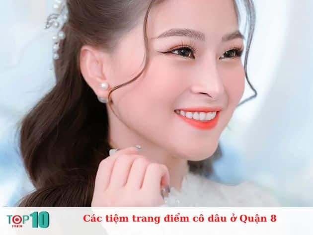 Các tiệm trang điểm cô dâu nổi bật tại Quận 8