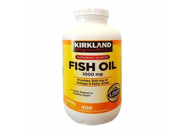 Kirkland Fish Oil Omega 3 nằm trong danh sách 10 thuốc bổ mắt hàng đầu