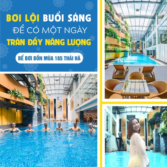 Ảnh bể bơi bốn mùa 165 Thái Hà, hình 1