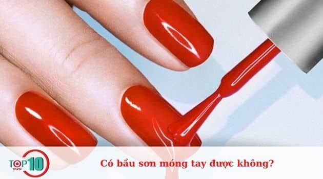 Các hóa chất trong sơn móng tay