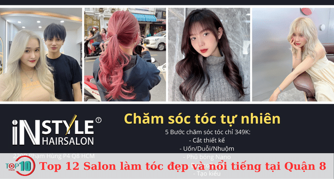 Top 12 Salon làm tóc nổi bật và uy tín tại Quận 8