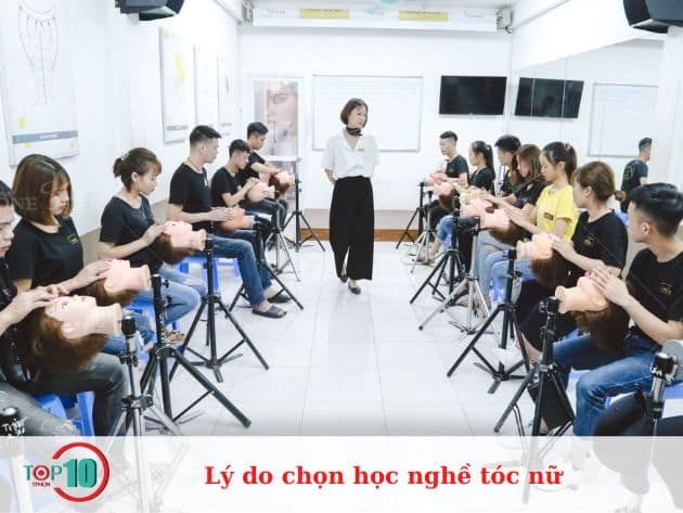 Tại sao nên chọn học nghề tóc nữ