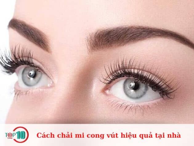 Hướng dẫn chải mi cong đẹp ngay tại nhà