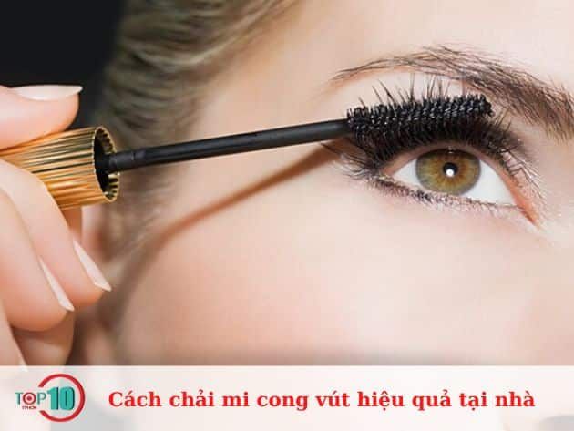 Hướng dẫn làm mi cong quyến rũ ngay tại nhà