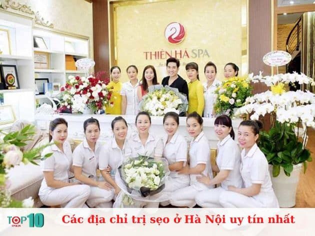 Các địa chỉ uy tín điều trị sẹo tại Hà Nội