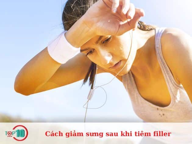 Các phương pháp giảm sưng sau khi tiêm filler