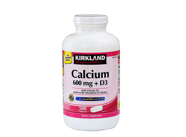 Kirkland Calcium 600mg + D3 nằm trong danh sách 8 viên uống bổ sung canxi tốt nhất hiện nay