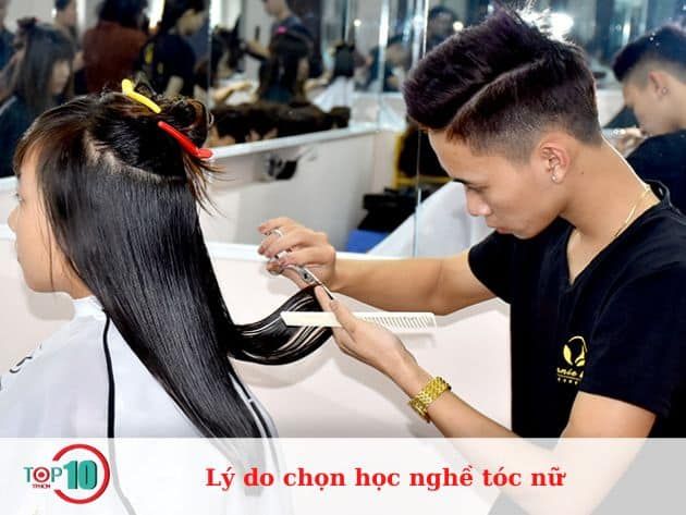 Tại sao bạn nên chọn học nghề tóc nữ