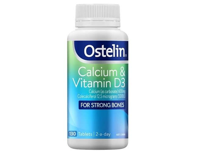 Ostelin Vitamin D & Calcium nằm trong danh sách 8 viên uống canxi tốt nhất hiện nay