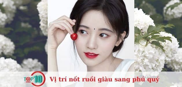 Nốt ruồi ở ấn đường