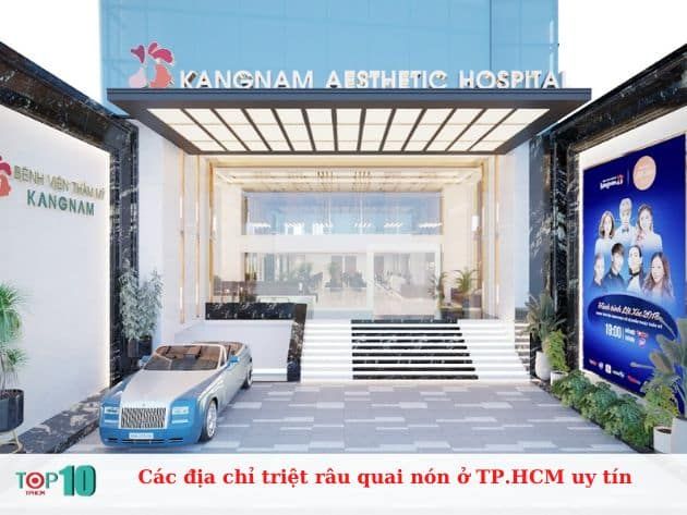 Các địa chỉ đáng tin cậy để triệt râu quai nón tại TP.HCM