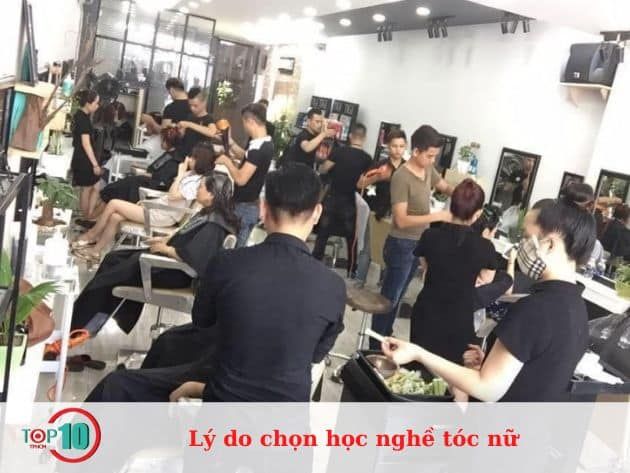 Lý do bạn nên lựa chọn học nghề tóc nữ