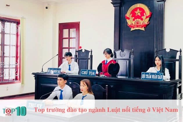 Các trường đào tạo Luật nổi bật tại Việt Nam