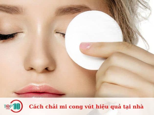 Cách tạo độ cong cho mi hiệu quả ngay tại nhà