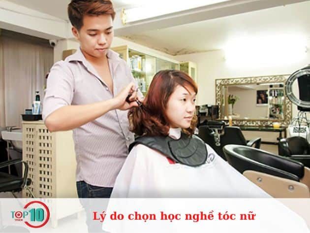 Tại sao nên chọn học nghề tóc nữ