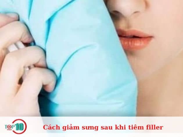 Cách giảm sưng sau khi tiêm filler