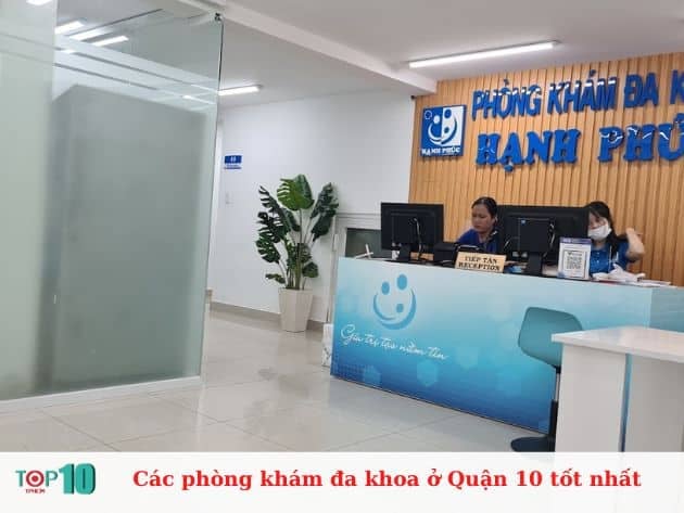 Những phòng khám đa khoa hàng đầu tại Quận 10