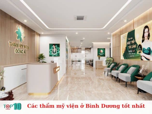 Các thẩm mỹ viện hàng đầu tại Bình Dương