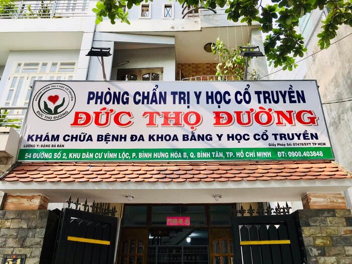 Phòng khám Đông Y tại Bình Tân, TP.HCM