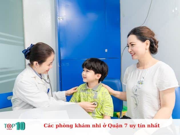 Danh sách các phòng khám nhi uy tín nhất ở Quận 7