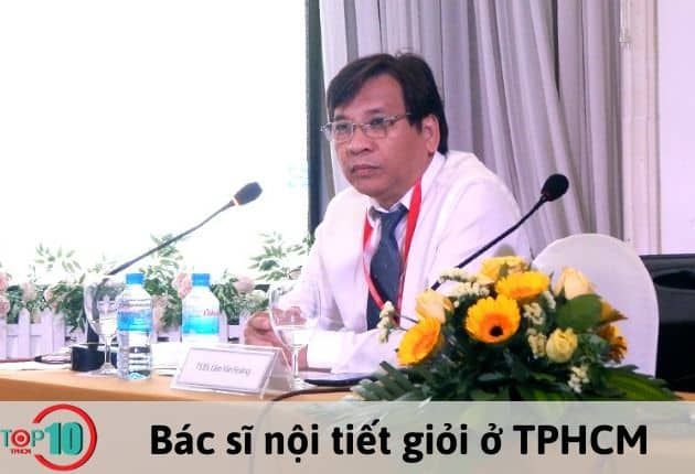 ThS.BS Lâm Văn Hoàng là một trong những bác sĩ tuyến giáp xuất sắc tại TPHCM